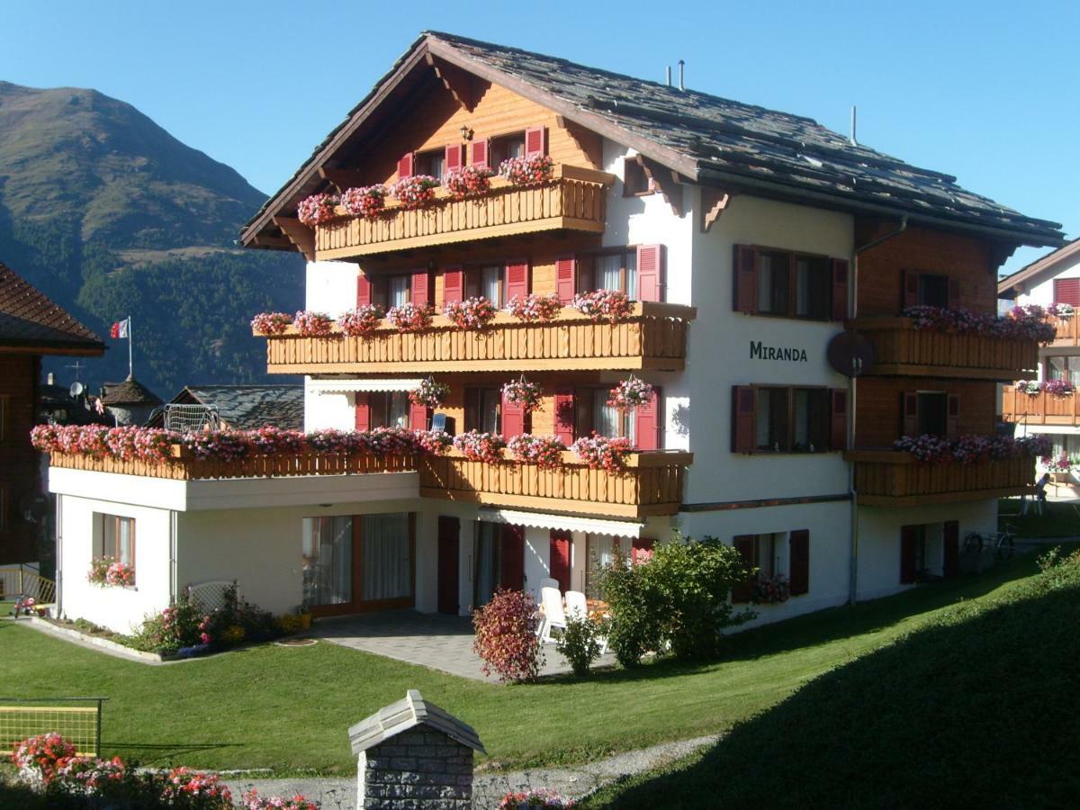 Haus Miranda Graechen Grächen Exterior foto
